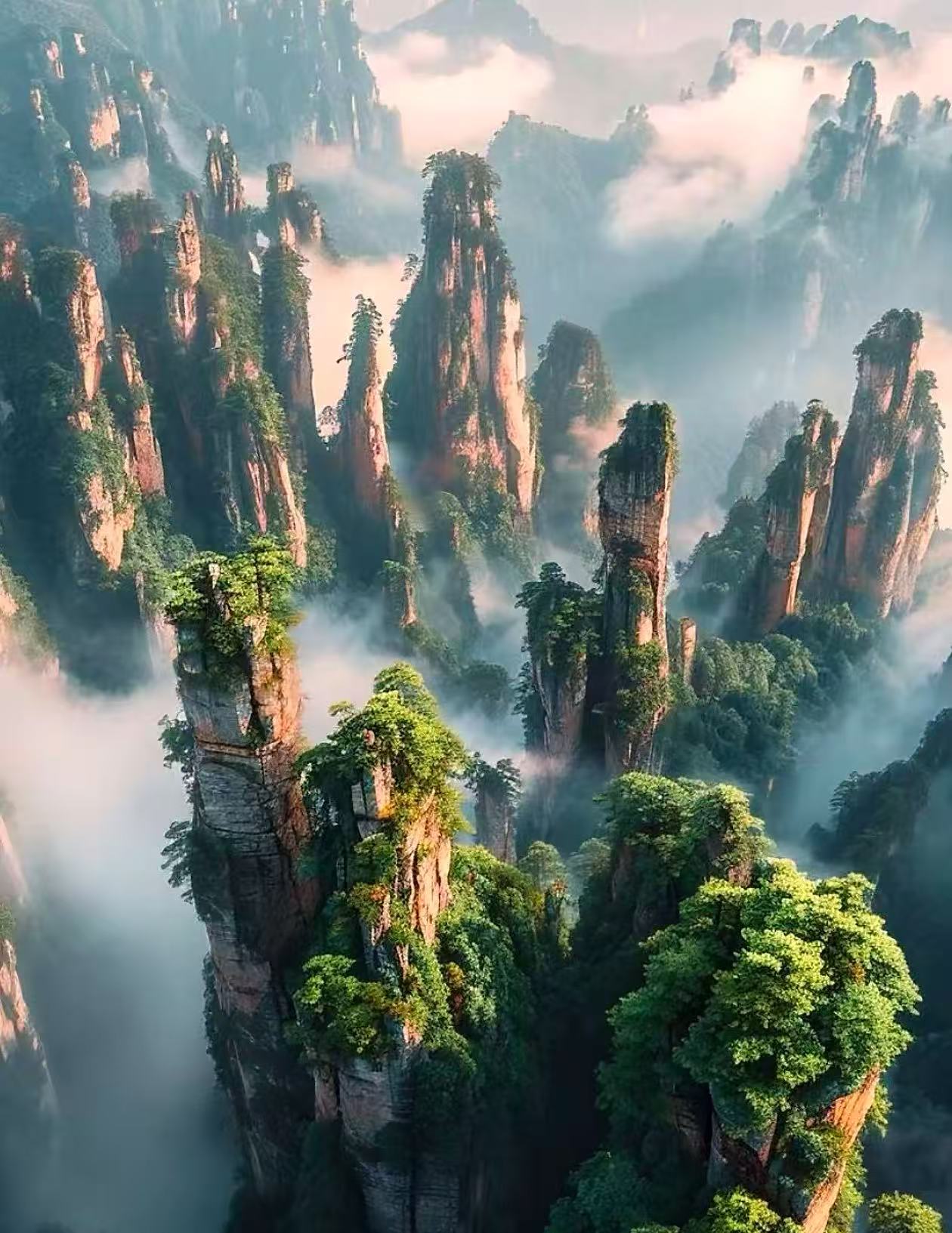 Stunning Zhangjiajie
